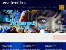 Tablet Screenshot of enarmoniapictures.it
